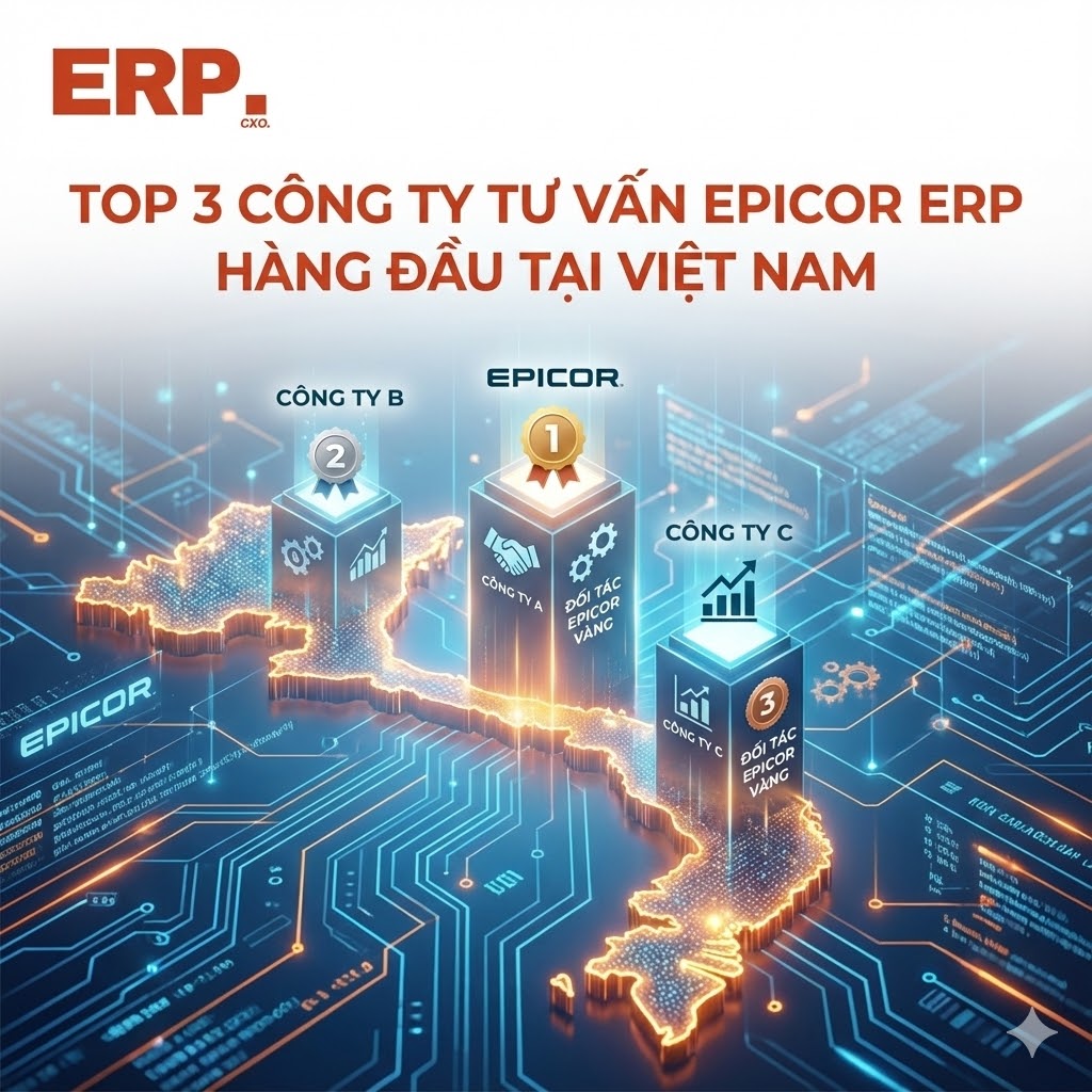 Top 3 công ty tư vấn Epicor ERP tại Việt Nam